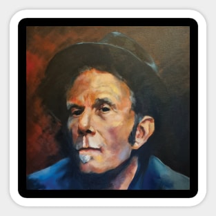 Tom Waits (Painting) Sticker